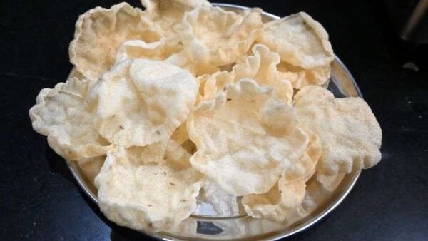 Rice Flour Fritters (బియ్యం పిండి వడియాలు)