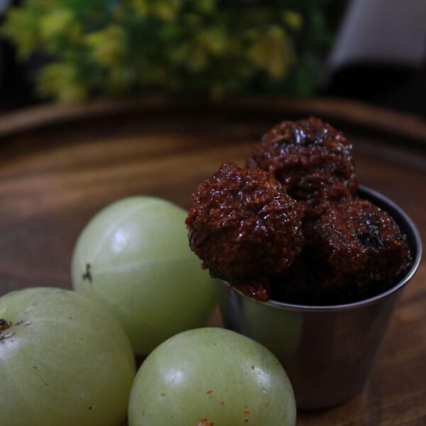Gooseberry Pickle (ఊసిరికాయ పచ్చడి)